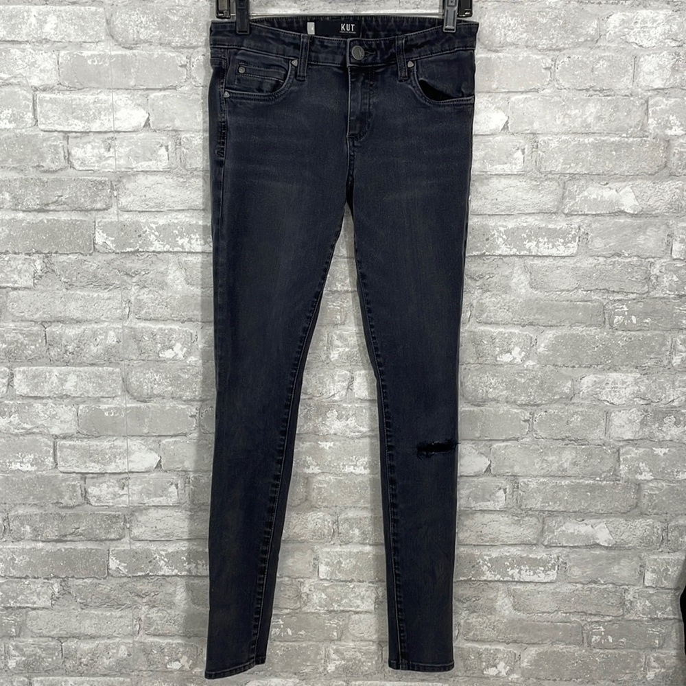 Kut From The Kloth Mia Toothpick Skinny Jeans
